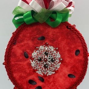 No-Sew Quilted Ornaments